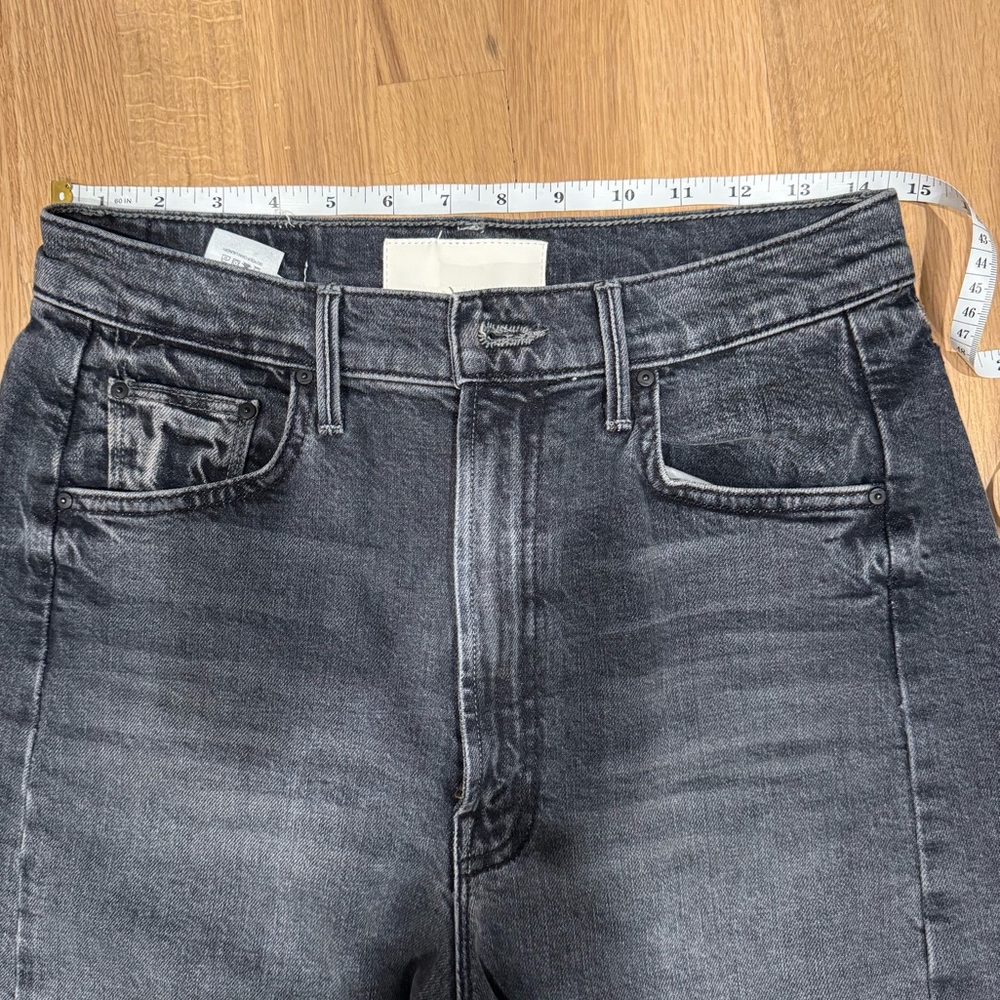 MOTHER High Rise Women Jeans in Gray - Picture 7 of 9
